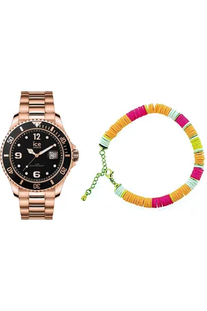 Ice-Watch Ice Watch Gift Box - Ice Steel - Rose-gold - M - Multicolour Jewel Herren Armbanduhr 020909 - M