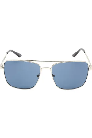 Calvin Klein Sonnenbrille CK19136S 045 Silberne Sonnenbrille