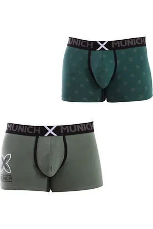 Munich Pack-2 Elastische Baumwollslips für Männer MU_DU0170