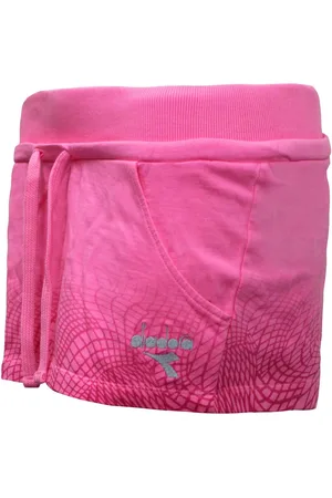 Diadora Logo Womens Pink Shorts