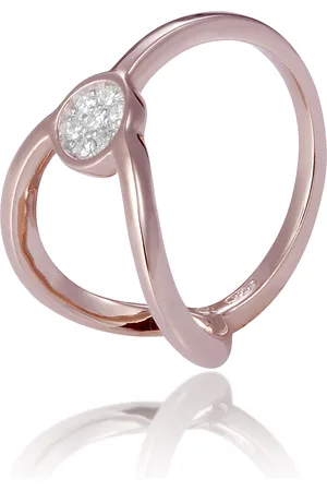 ORPHELIA Damen-Ring Sterling-Silber 925, Rosé, ZR-7439