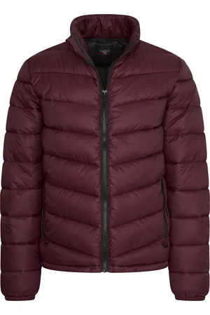 Cappuccino Italia Winter Jacket Burgundy von in der farbe und in größe L.