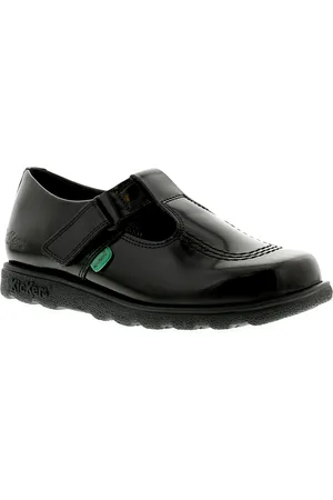 Kickers Kids T Bar Moc Toe Schuhe
