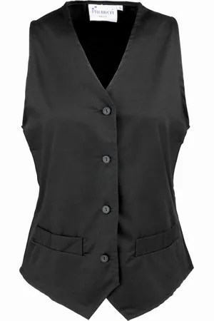 Premier Womens/Ladies Hospitality Weste / Catering / Barbekleidung (2er-Pack)