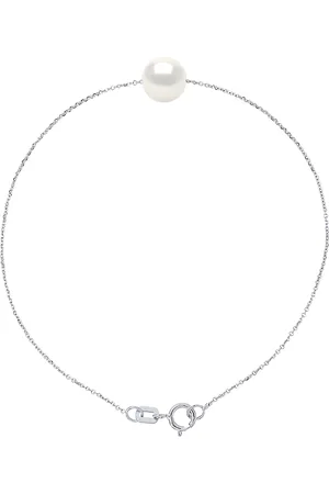 Diadema Armband - Echte Süßwasserperlen - Silber