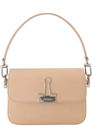 OFF-WHITE Plain Binder S Crossbody - Off White - Pfirsich/ - Leder