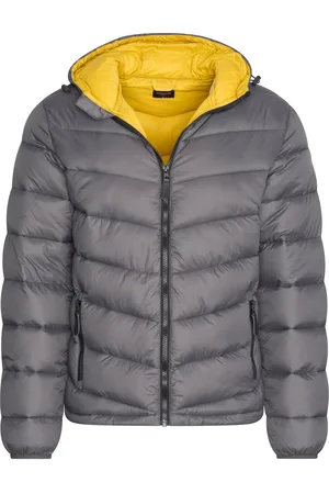 Cappuccino Italia Hooded Winter Jacket Antraciet von in der farbe und in größe S.
