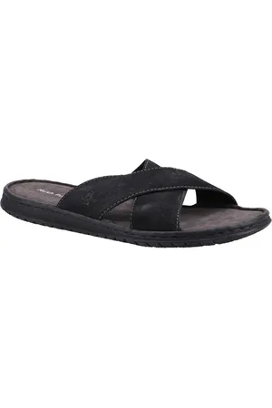 Hush Puppies Herren Nil Crossover Leder Sandalen
