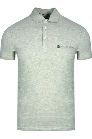 Aquascutum Aldis Crest Block Logo Poloshirt