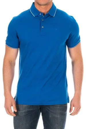 Hackett Polo mit kurzen Ärmeln und Reverskragen HM561517 Mann