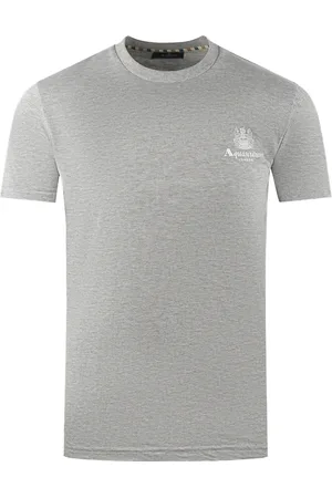 Aquascutum London Aldis Markenlogo auf der Brust T-Shirt