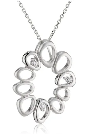 ORPHELIA Damen-Kette aus 925er Sterlingsilber mit Anhänger – ZH-4665