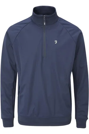Farah "Kala" Jacke mit kurzem Reißverschluss für Herren (Regatta Blau)