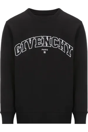 Givenchy Sweatshirt mit gesticktem Logo und Rundhalsausschnitt in