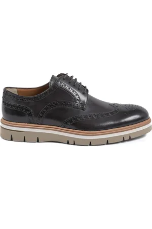 DEE OCLEPPO Herren Brogue Schuhe EB131 Vit Moro Luc Gallo