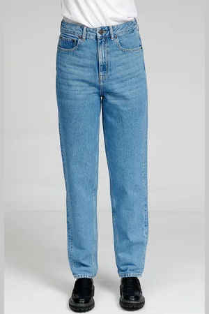 TeeShoppen Die Original Performance Mom Jeans - Hellblauer Denim
