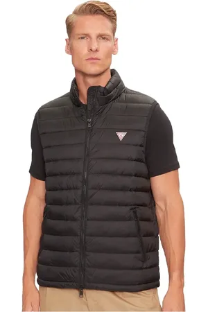 Guess Doudoune sans manche Homme Mini triangle