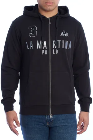 La Martina Kapuzenpullover mit normaler Passform YMF305-FP568 Herren