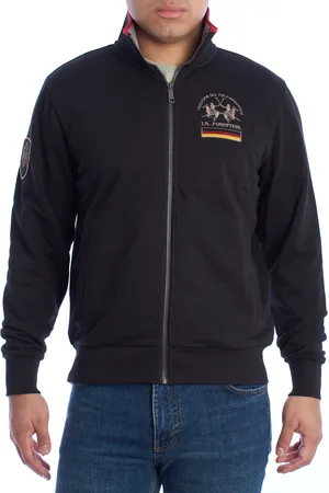 La Martina Sweatshirt mit Reißverschluss YMF602-FP112 Herren