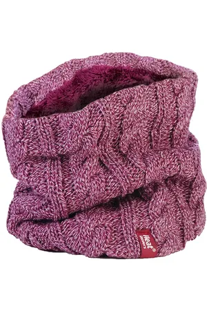 Heat Holders Wärmehalter - Ladies Thick Cable Knit Fleece Lined Neck Warmer