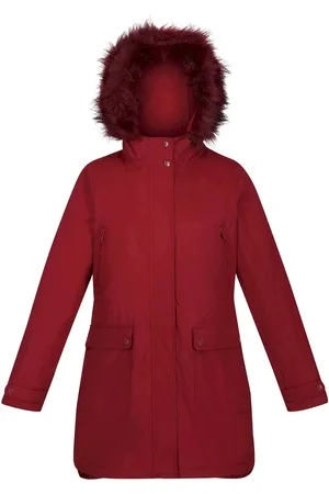 Regatta Damen/Damen Sabinka Parka mit Kunstfellbesatz (Cabernet)