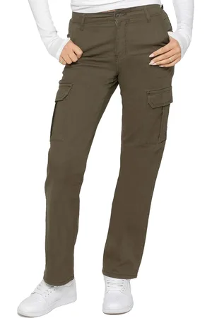 Enzo | Damen Cargo Stretch Jeans