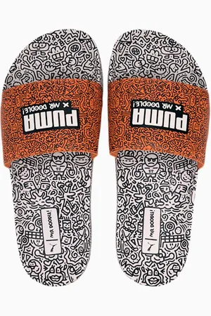 PUMA X Mr Doodle Leadcat 20 Multicolor Womens Flip-Flops