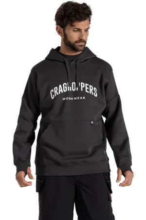 Craghoppers "Workwear Oulston" Kapuzenpullover für Herren (Anthrazitgrau)