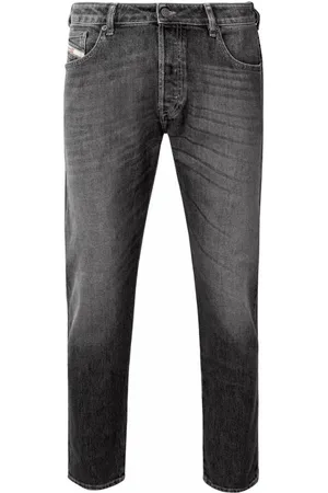 Diesel D-Luster verblasste schwarze Jeans