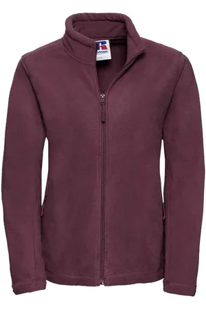 Russell Athletic Russell - Fleecejacke für Damen - Für Außen (Burgunderrot)