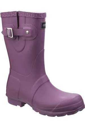 Cotswold Outdoor Womens/Ladies Windsor Short Waterproof Pull On Wellington Boots (Violett)