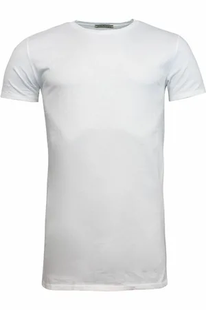 Onitsuka Tiger Plain White Short Sleeve Crew Neck Herren T-Shirt 0KT071 0001 RW69