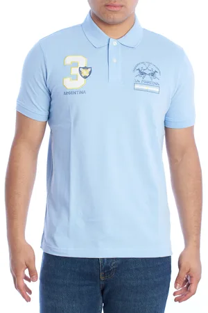 La Martina Kurzarm-Polo YMP315-PK031 Herren