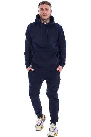 Enzo Kruze | Herren-Pullover-Hoodie-Trainingsanzug-Set