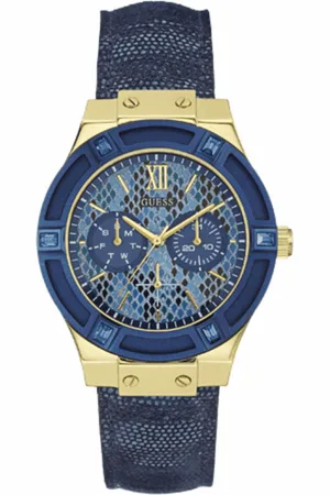 Guess Damenuhr Quartz Blau