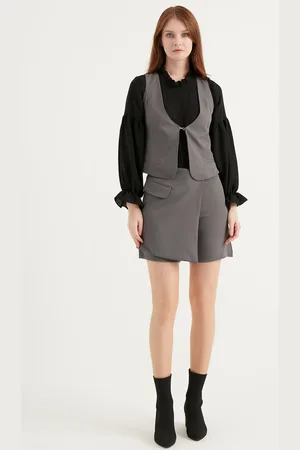 HERITA Skort mit Knöpfen