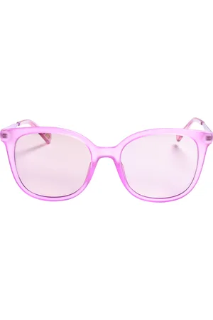 Skechers Damen Acetat-Sonnenbrille mit runder Form SE6099S