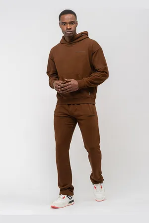 Tom Barron Relaxed-Trainingsanzug-Set für Herren in Oversize
