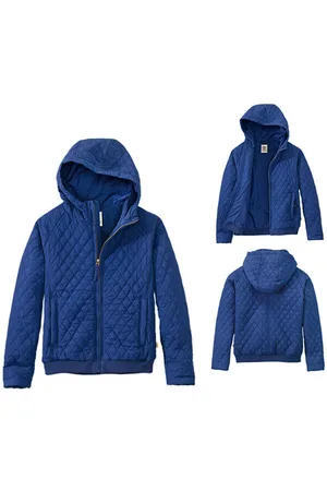 Timberland Cherry Mountain Reißverschluss auf Langhülle Blue Womens Jacke 6610J 485 A49C