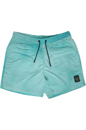 Belstaff Breaker Ocean Green Shorts