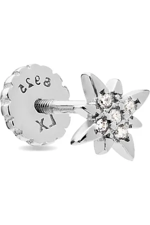 Luxenter Piercing , Waruan Sterling 925 und Brillant Zirkonia rhodiniert