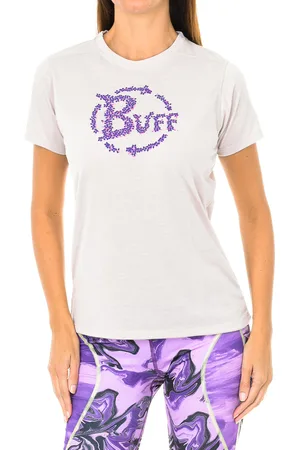 Buff Kurzarm-T-Shirt für Outdoor-Sportarten BF13300 Frauen