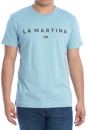 La Martina Kurzarm-T-Shirt mit normaler Passform YMR005-JS206 Herren