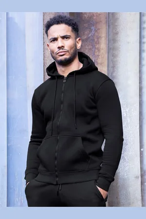 Enzo Herren Zip up Hoodie | Designer Herrenbekleidung