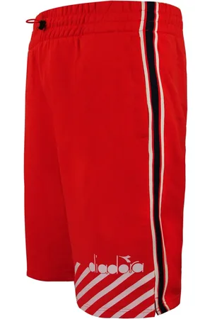 Diadora Bermuda Mens Red Shorts