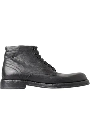 Dolce & Gabbana Perugino-Stiefel aus Pferdeleder