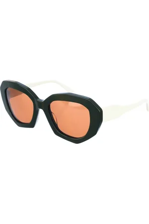 Marni ME606S Damen-Sonnenbrille aus Acetat in ovaler Form
