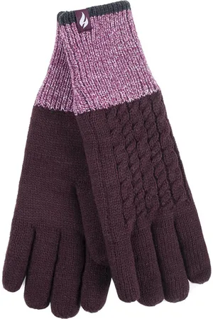 Heat Holders Damen Thermohandschuhe für den Winter im Kisdon Style - Mulberry