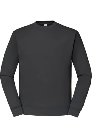 Fruit Of The Loom Herren Classic 80/20 Set-in Sweatshirt (Light Graphite)
