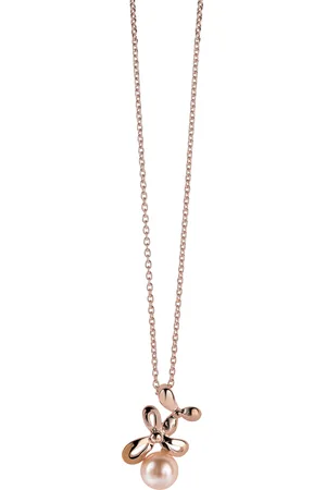 ORPHELIA Damen-Kette aus 925er Sterlingsilber mit Anhänger - Rosé ZH-6016/1